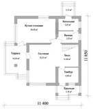 Проект дома 200 кв м двухэтажный C-055 С-055