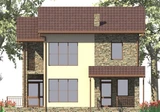 Проект дома 200 кв м двухэтажный C-055 С-055