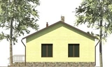 Проект простого дома 150 м2 B-032 B-032