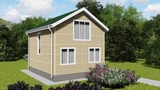 Проект каркасного дома до 100 м2 A-092 A-092