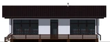 Проект современного дома из пеноблока B-023 B-023