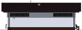 Проект современного дома из пеноблока B-023 B-023