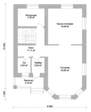 Проект красивого двухэтажного дома B-284 B-284