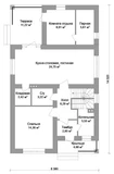 Проект дома 150 м2 с баней C-271 C-271