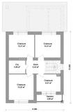 Проект дома 150 м2 с баней C-271 C-271